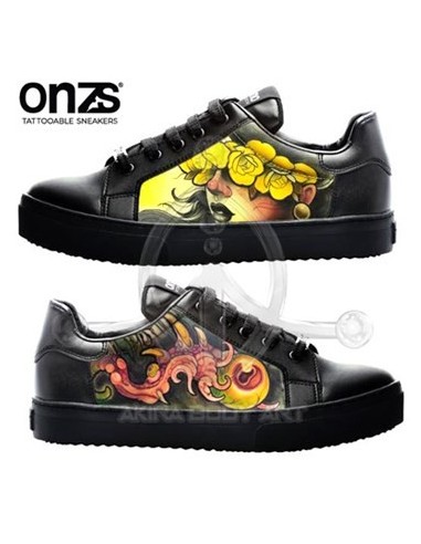 Zapatos Tatuables Negros