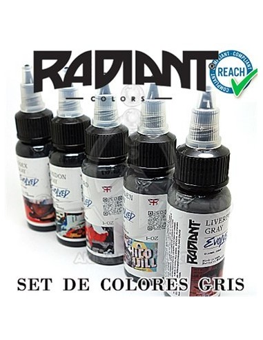 Set de Tinta Radiant GRIS