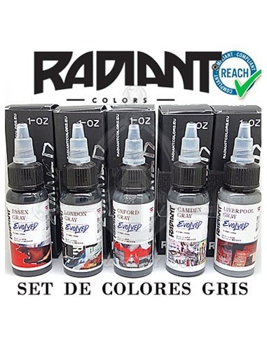 Set de Tinta Radiant GRIS