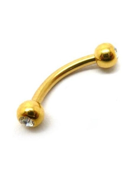 Minibanana Joya anodizado Oro Minibanana Joya anodizado Oro