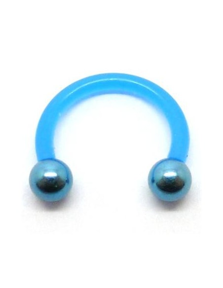 Circular barbel bio-plast bola titanio Circular barbel bio-plast bola titanio