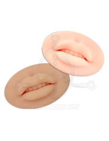Labio Silicona 3D para prácticas
