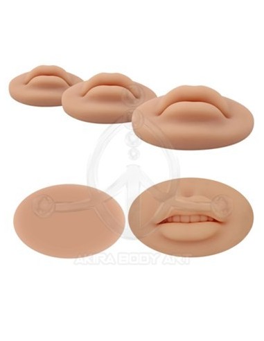 Labio Silicona 3D para prácticas