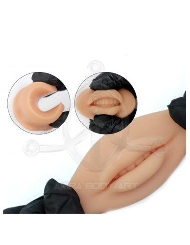Labio Silicona 3D para prácticas