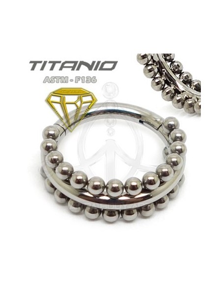 Aro segm. bolas exteriores 1,2 x 8mm