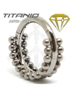 Aro segm. bolas exteriores 1,2 x 8mm 2