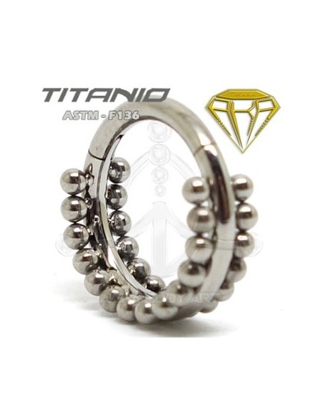 Aro segm. bolas exteriores 1,2 x 8mm