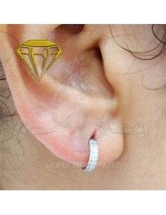 Aro segmentado 2 aros - joyas