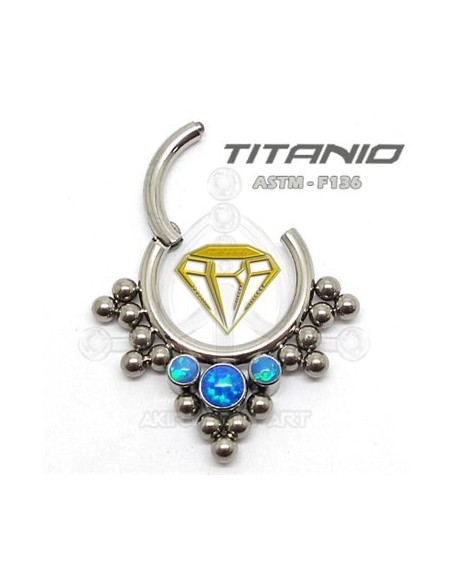 Aro segm. étnico – Bolas y Ópalos Aro segm. étnico – Bolas y Ópalos