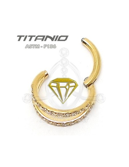 Aro segmentado 2 aros - joyas