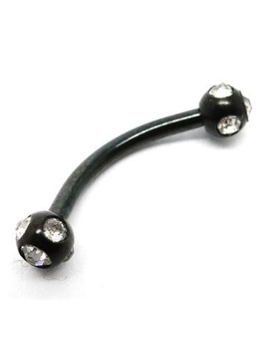 Minibanana 5 joyas Acero Negro