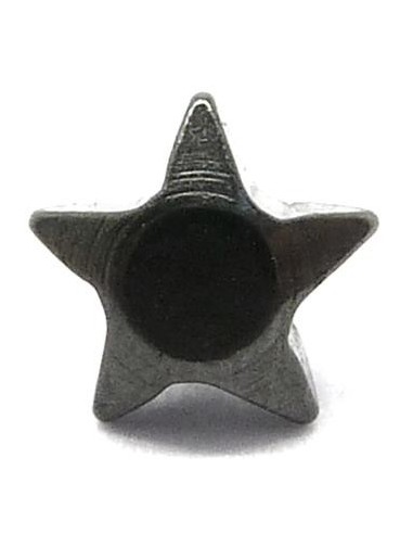 Repuesto microdermal estrella negra.