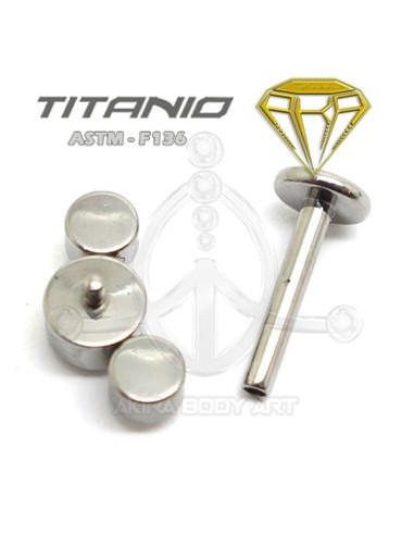 Labret Titanio 3 joyas