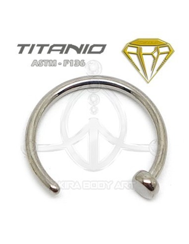 Aro de fácil inserción - Titanio
