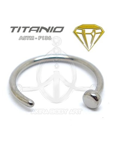 Aro de fácil inserción - Titanio