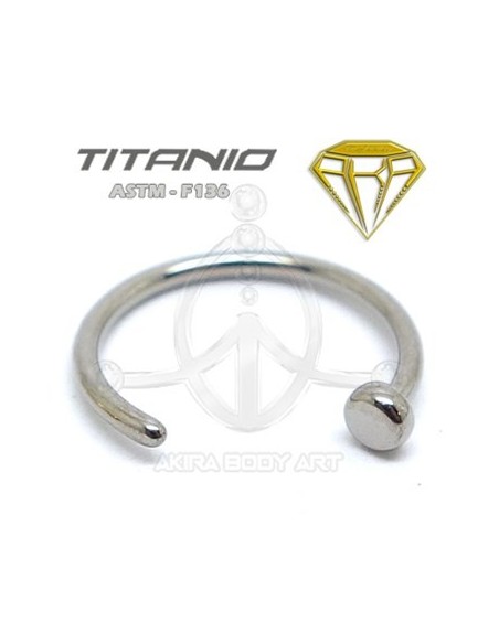 Aro de fácil inserción - Titanio Aro de fácil inserción - Titanio