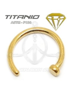 Aro de fácil inserción – Titanio ORO