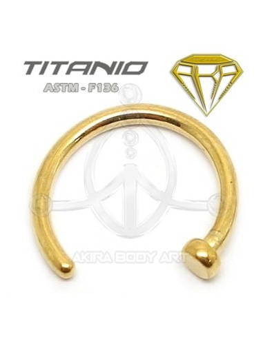 Aro de fácil inserción – Titanio ORO