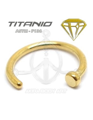 Aro de fácil inserción – Titanio ORO