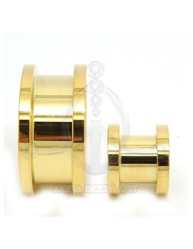 GOLD Steel Threaded Tunnel