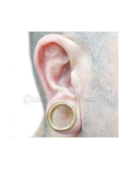 GOLD Steel Threaded Tunnel GOLD Steel Threaded Tunnel