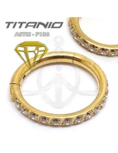 Aro segmentado joyas – ORO