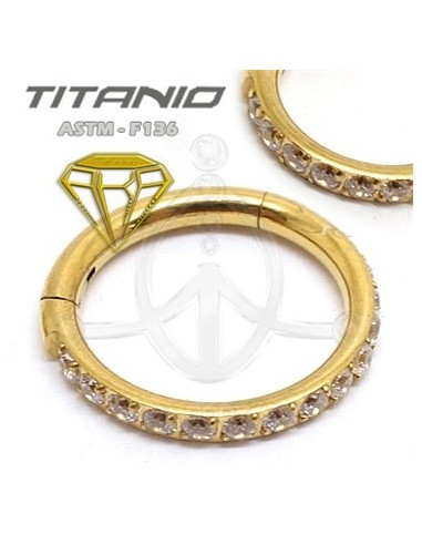 Aro segmentado joyas – ORO