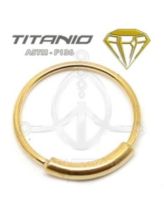 Aro Flexible Titanio Oro