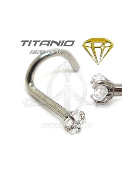 Nostril Joya Titanio