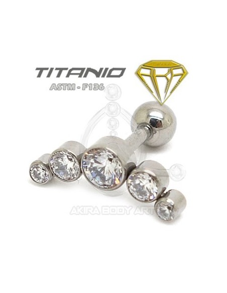 Tragus Luna 5 Joyas