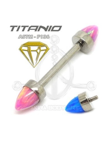 Barbell Ópalos Conos - Varios colores