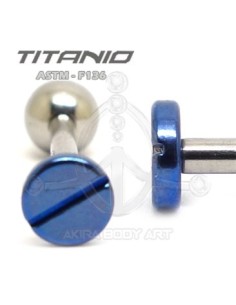 Barbell TORNILLO Azul 2