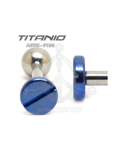 Barbell TORNILLO Azul