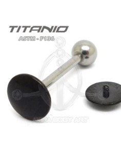 Barbell CHAPA Negra 1.6x16