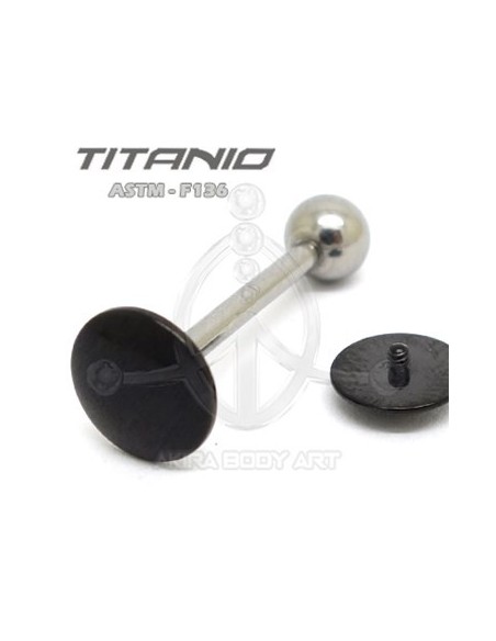 Barbell CHAPA Negra 1.6x16 Barbell CHAPA Negra 1.6x16