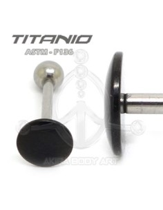 Barbell CHAPA Negra 1.6x16 2