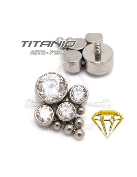 Repuesto 4 JOYAS y BOLAS Titanio