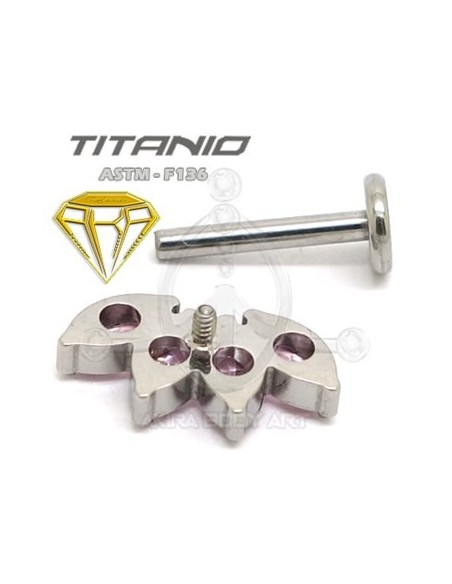 Labret PETALOS (Titanio Rosca interna) Labret PETALOS (Titanio Rosca interna)