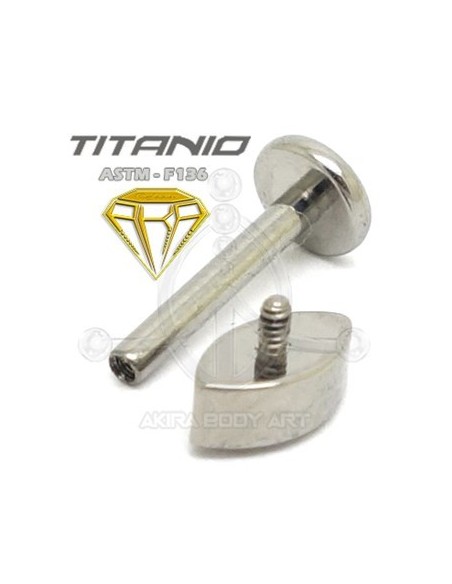 Labret OJO DE CRISTAL - Titanio Labret OJO DE CRISTAL - Titanio