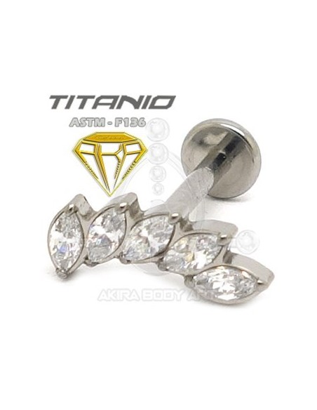 Labret PÉTALOS - Titanio Labret PÉTALOS - Titanio