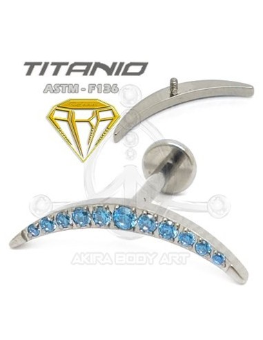 Labret LUNA Joyas - Titanio