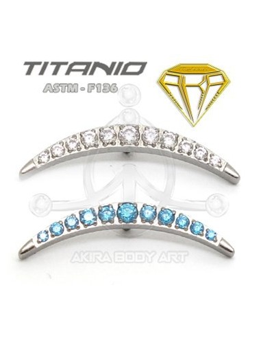 Labret LUNA Joyas - Titanio