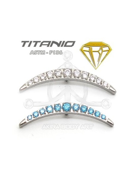 Labret LUNA Joyas - Titanio Labret LUNA Joyas - Titanio