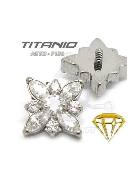 Repuesto FLOR de CRISTAL - Titanio Repuesto FLOR de CRISTAL - Titanio