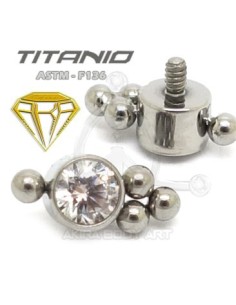 Repuesto JOYA con Bolas - Titanio (2)