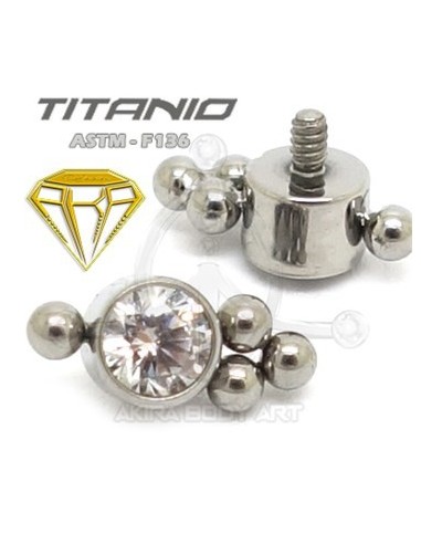 Repuesto JOYA con Bolas - Titanio (2)