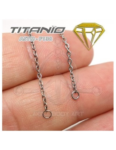Cadena complemento para joyería
