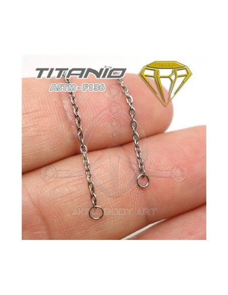 Cadena complemento para joyería