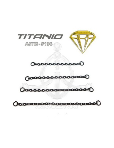 Cadena para joyería - NEGRO Cadena para joyería - NEGRO