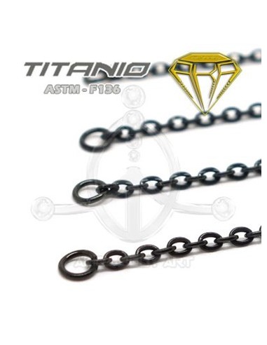 Cadena para joyería - NEGRO
